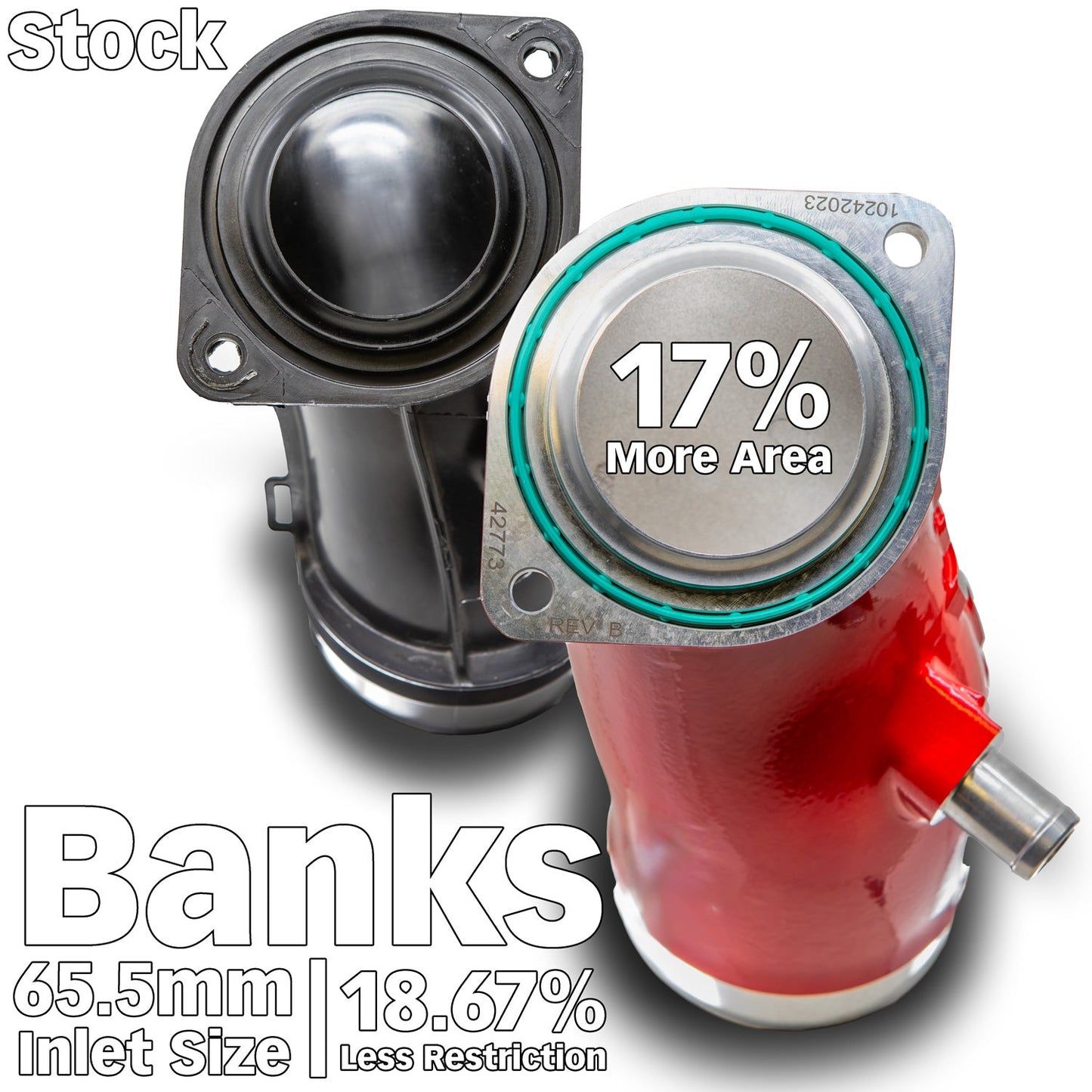 Monster-Ram Turbo Inlet Elbow