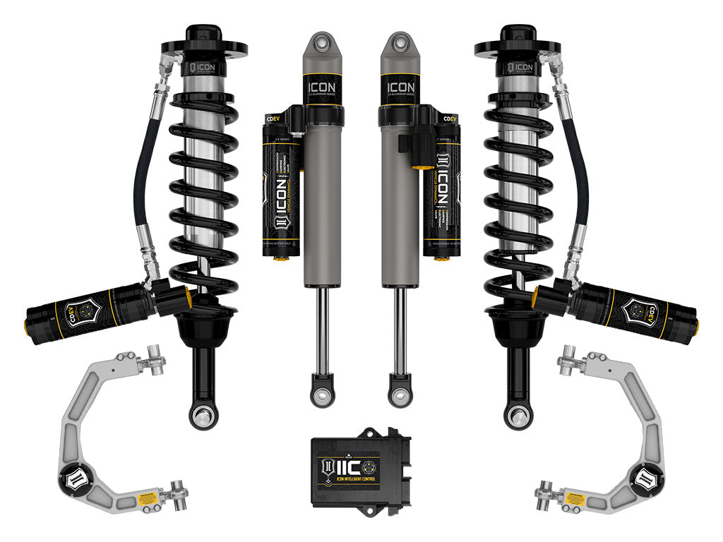 ICON 2021-2024 Ford F-150 Tremor, 2.5-3" Lift, Stage 5 Suspension System, Billet