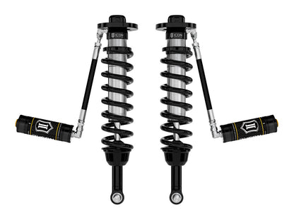ICON 2021-2024 Ford F-150 4WD, 2.75-3.5" Lift, Front, V.S. 2.5 Series Coilovers, Remote Reservoir, Pair
