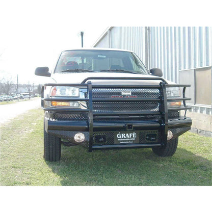 Ranch Hand Legend Series Front Bumper W/ Grille Guard Fits Select 03-07 GMC Sierra 2500 HD/3500 Model FBG031BLR