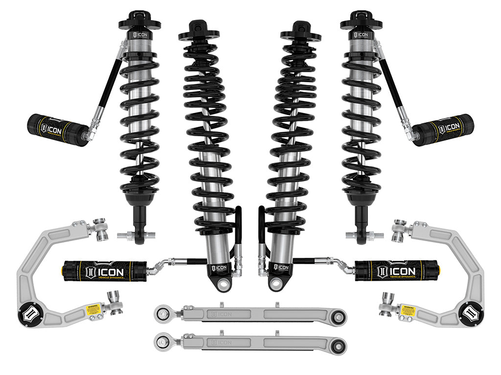 ICON 2021-2023 Ford Bronco, Sasquatch, 2-3" Lift, Stage 5 Suspension System, Billet