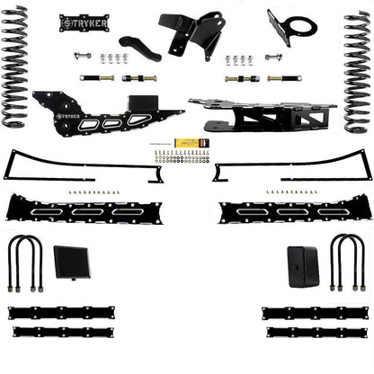 4" RAM 3500 Radius Arm Badged LIFT KIT 2019 TO 2025 DODGE RAM HEAVY DUTY
