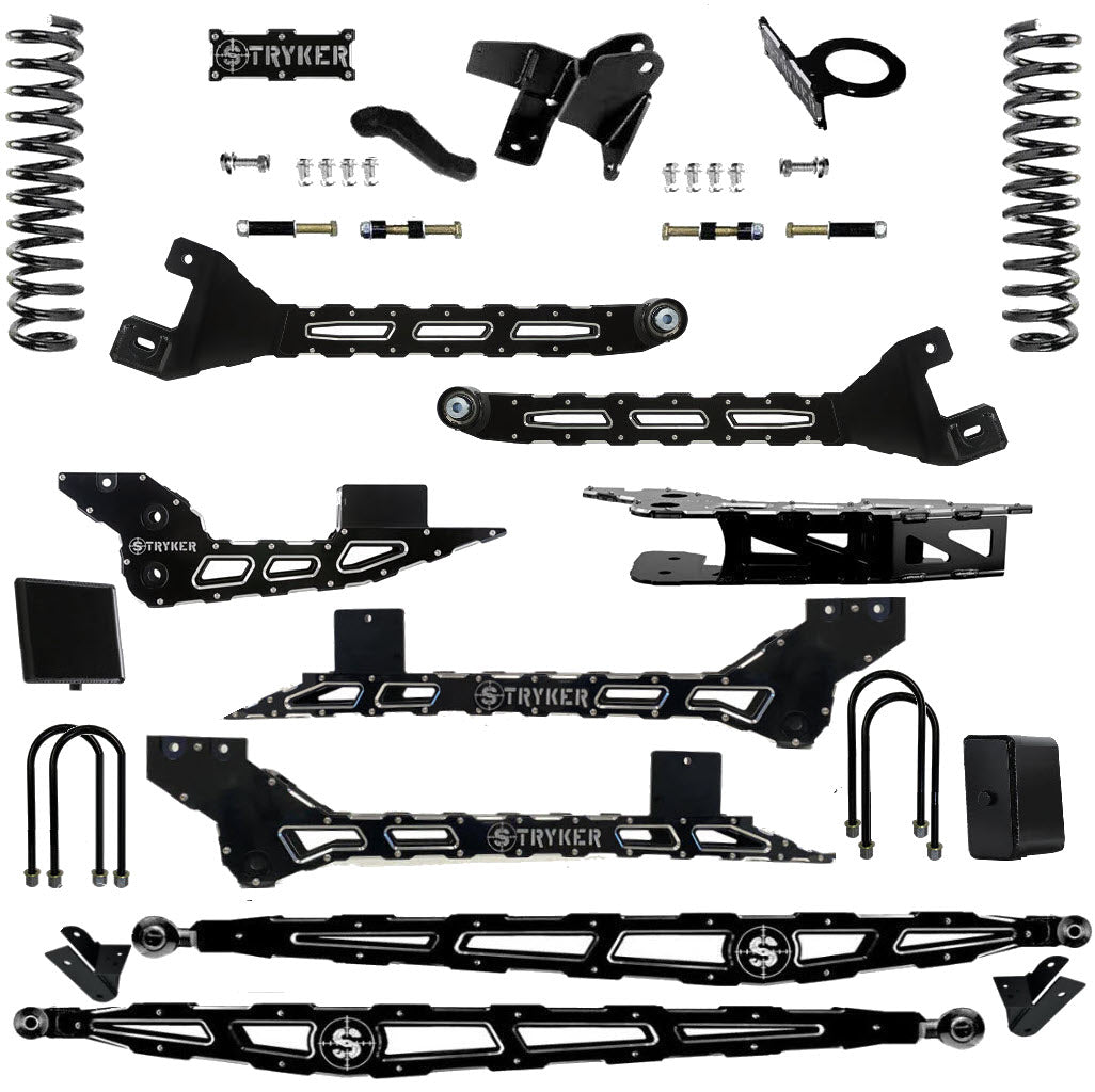 2013 to 2018 4" 3500 Fabricated Radius Arm LIFT KIT