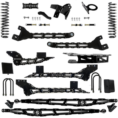 2013 to 2018 4" 3500 Fabricated Radius Arm LIFT KIT