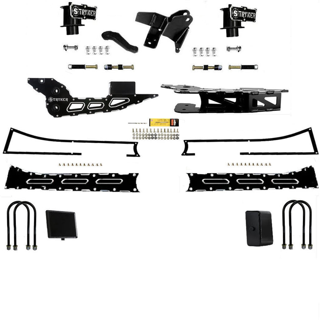 4" RAM 3500 Radius Arm Badged LIFT KIT 2019 TO 2025 DODGE RAM HEAVY DUTY