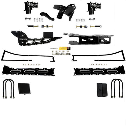 4" RAM 3500 Radius Arm Badged LIFT KIT 2019 TO 2025 DODGE RAM HEAVY DUTY