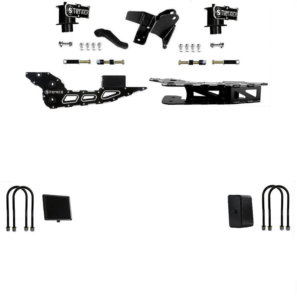 4" RAM 3500 Radius Arm Badged LIFT KIT 2019 TO 2025 DODGE RAM HEAVY DUTY