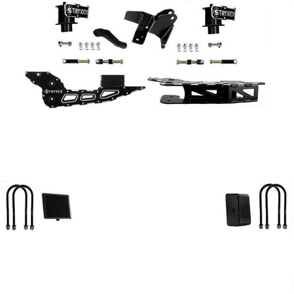 4" RAM 3500 Radius Arm Badged LIFT KIT 2019 TO 2025 DODGE RAM HEAVY DUTY
