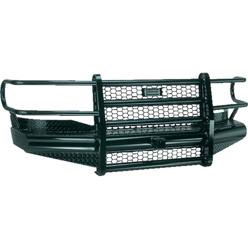 Ranch Hand Legend Series Front Bumper W/ Grille Guard Fits Select 97-04 Ford Expedition/F-150/F-250/F-250 Super Duty Model FBF9X1BLR