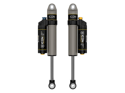 ICON 2009-2024 Ford F-150/2004-2008 Ford F-150 4WD, 0-1" Lift, Rear, V.S. 2.5 Aluminum Series Shock Absorbers, Piggyback Reservoir w/ CDXS, Pair