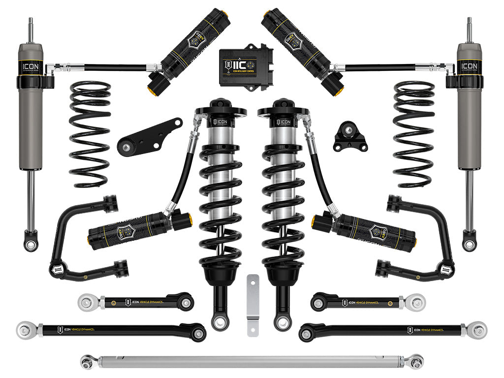 ICON 2024-2025 Toyota Land Cruiser 250 Series, 1.25-3" Lift, Stage 12 Suspension System, Tubular