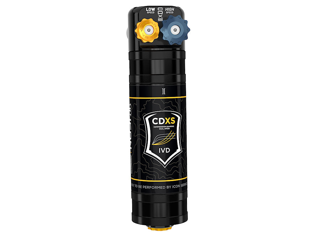 ICON 2021-2024 Ford F-150 4WD, 0-2.75" Lift, Front, V.S. 2.5 Series Coilovers, Remote Reservoir w/ CDXS, Pair