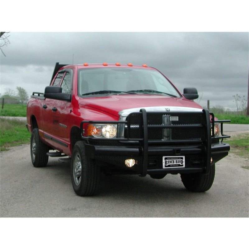 Ranch Hand Legend Series Front Bumper W/ Grille Guard Fits Select 03-05 Dodge/Ram 2500/3500 Model FBD031BLR