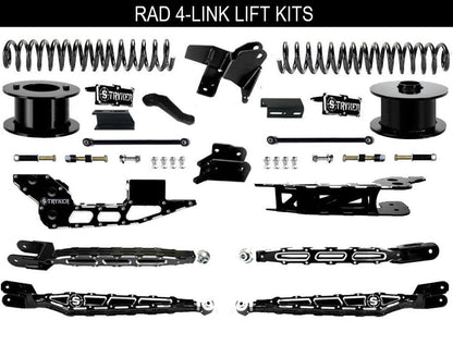 8" Ram 2500 4-Link Lift Kit for 2019 TO 2025 DODGE RAM HEAVY DUTY