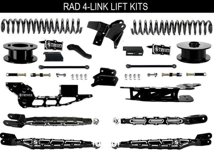 6" Ram 2500 4-Link Lift Kit for 2019 TO 2025 DODGE RAM HEAVY DUTY