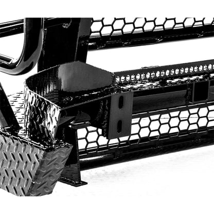 Ranch Hand Legend Series Front Bumper W/ Grille Guard Fits Select 97-04 Ford Expedition/F-150/F-250/F-250 Super Duty Model FBF9X1BLR