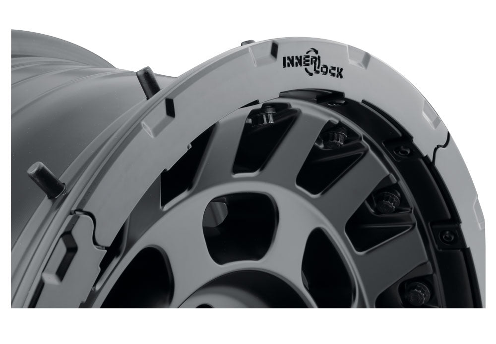 ICON Alloys Hammer Pro, Satin Black, 17 x 8.5 / 6 x 135, 6mm Offset, 5" BS