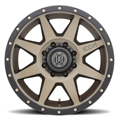 ICON Alloys Rebound, Bronze, 20 x 9 / 8 x 180, 12mm Offset, 5.5" BS