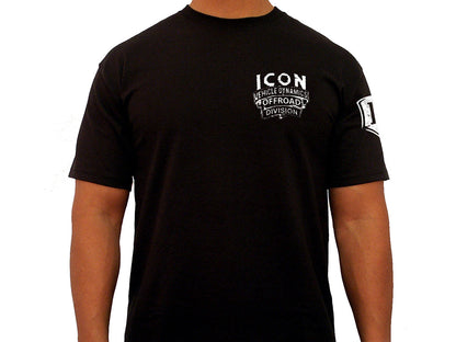 ICON Western-Logo Tee – Black, Small