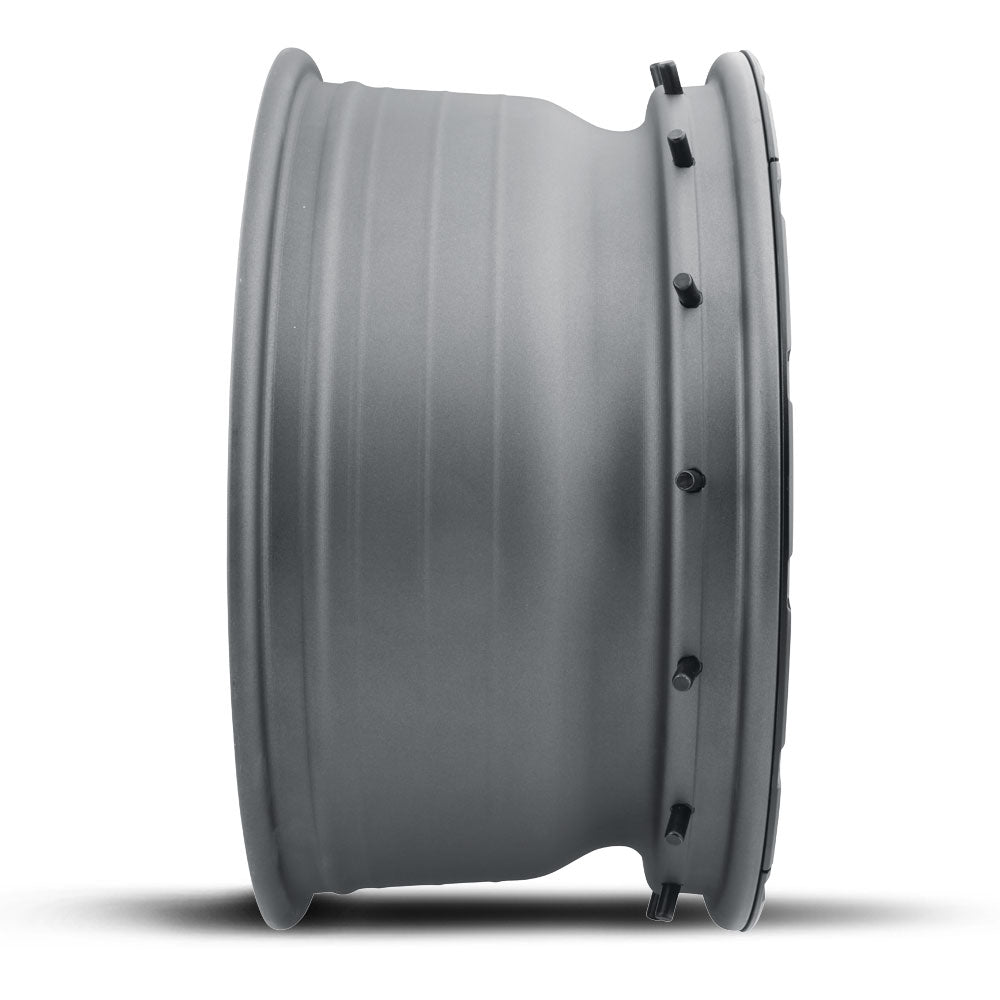 ICON Alloys Hammer Pro, Charcoal, 17 x 8.5 / 5 x 5, -6mm Offset, 4.5" BS