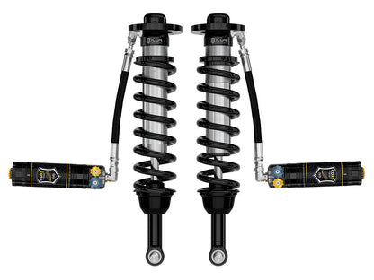 ICON 2021-2024 Ford F-150 4WD, 0-2.75" Lift, Front, V.S. 2.5 Series Coilovers, Remote Reservoir w/ CDXS, Pair