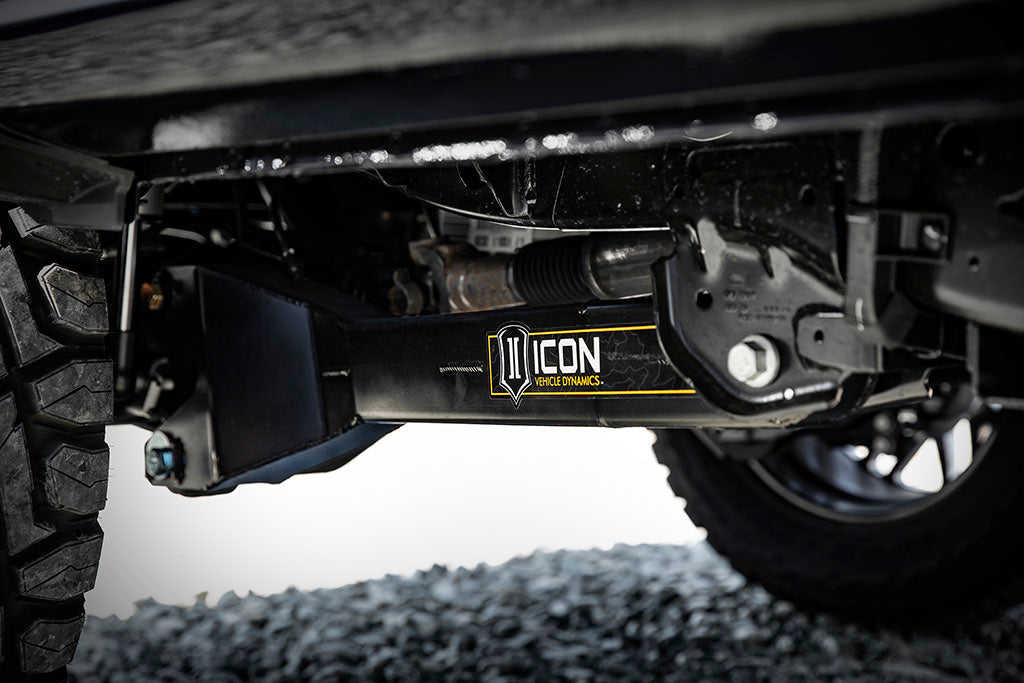 ICON 2023-2025 Ford F-250/F-350 Super Duty 4WD, Diesel, 2.5" Lift, Stage 6 Suspension System w/ Radius Arms and Expansion Packs