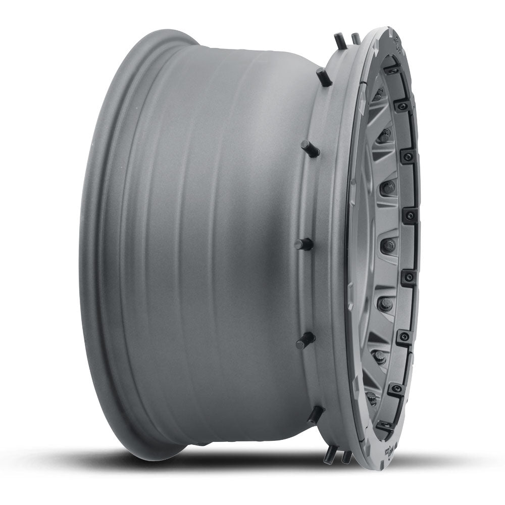 ICON Alloys Hammer Pro, Charcoal, 17 x 8.5 / 5 x 150, 25mm Offset, 5.75" BS