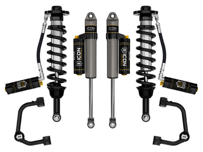 ICON 2021-2024 Ford F-150 Tremor, 2.5-3" Lift, Stage 4 Suspension System, Tubular, CDCV