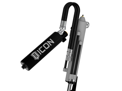 ICON 2021-2025 Ford F-150 Raptor, Passenger Rear, V.S. 3.0 Series Zeta Bypass RXT Shock Absorber, Remote Reservoir w/ CDEV
