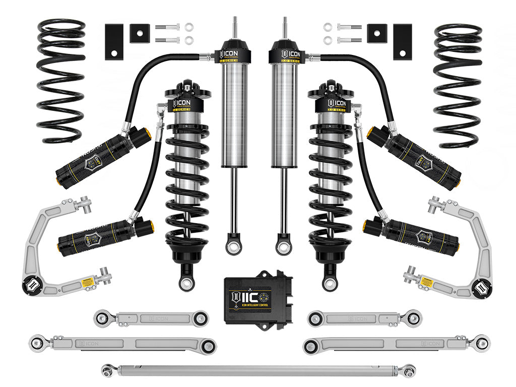 ICON 2022-2025 Toyota Tundra, 1.25-3.25" Lift, Stage 6, 3.0 Suspension System, Billet