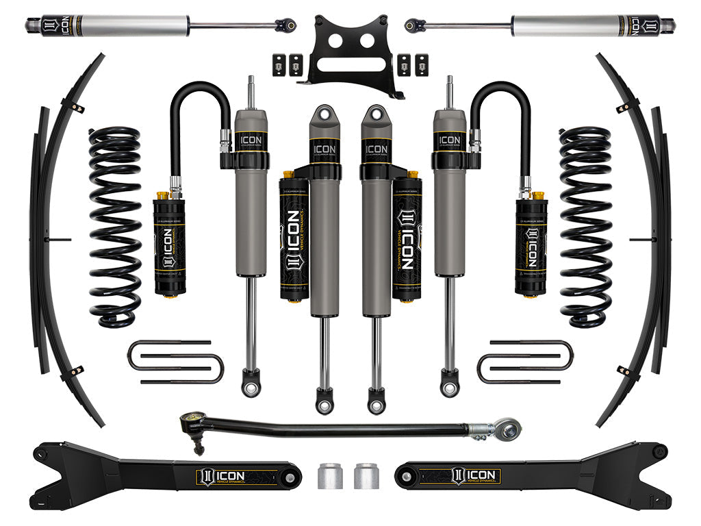 ICON 20-22 Ford F250/F350 4WD, 2.5" Lift, Stage 6 Suspension Sys w/ Leaf Spring