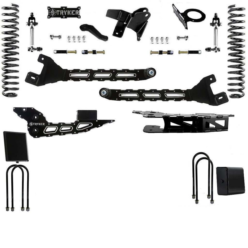 2019 to 2025 6" 3500 Fabricated Radius Arm LIFT KIT