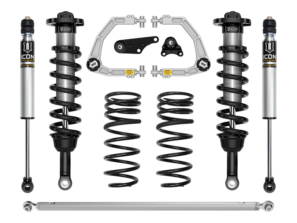 ICON 2024-2025 Toyota Land Cruiser 250 Series, 1.25-3" Lift, Stage 3 Suspension System, Billet