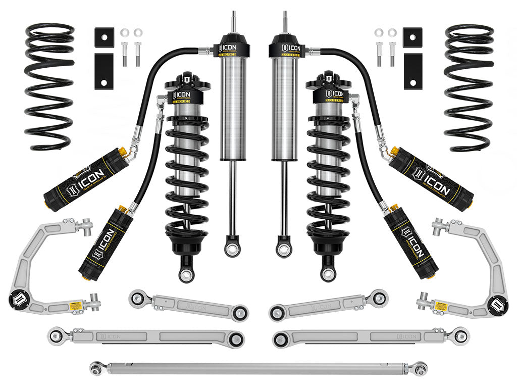 ICON 2022-2025 Toyota Tundra, 1.25-3.25" Lift, Stage 3 (TRD), 3.0 Suspension System, Billet, CDCV