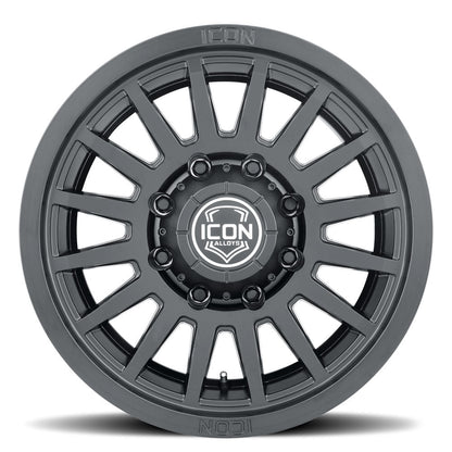 ICON Alloys Recon SLX, Satin Black, 18 x 9 / 8 x 180, 12mm Offset, 5.5" BS