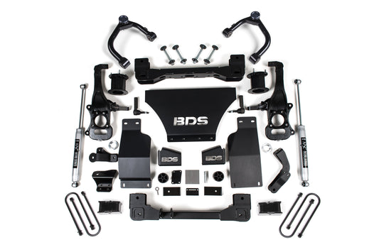 4 Inch Lift Kit | Chevy Silverado or GMC Sierra 1500 (2025) 4WD | Gas