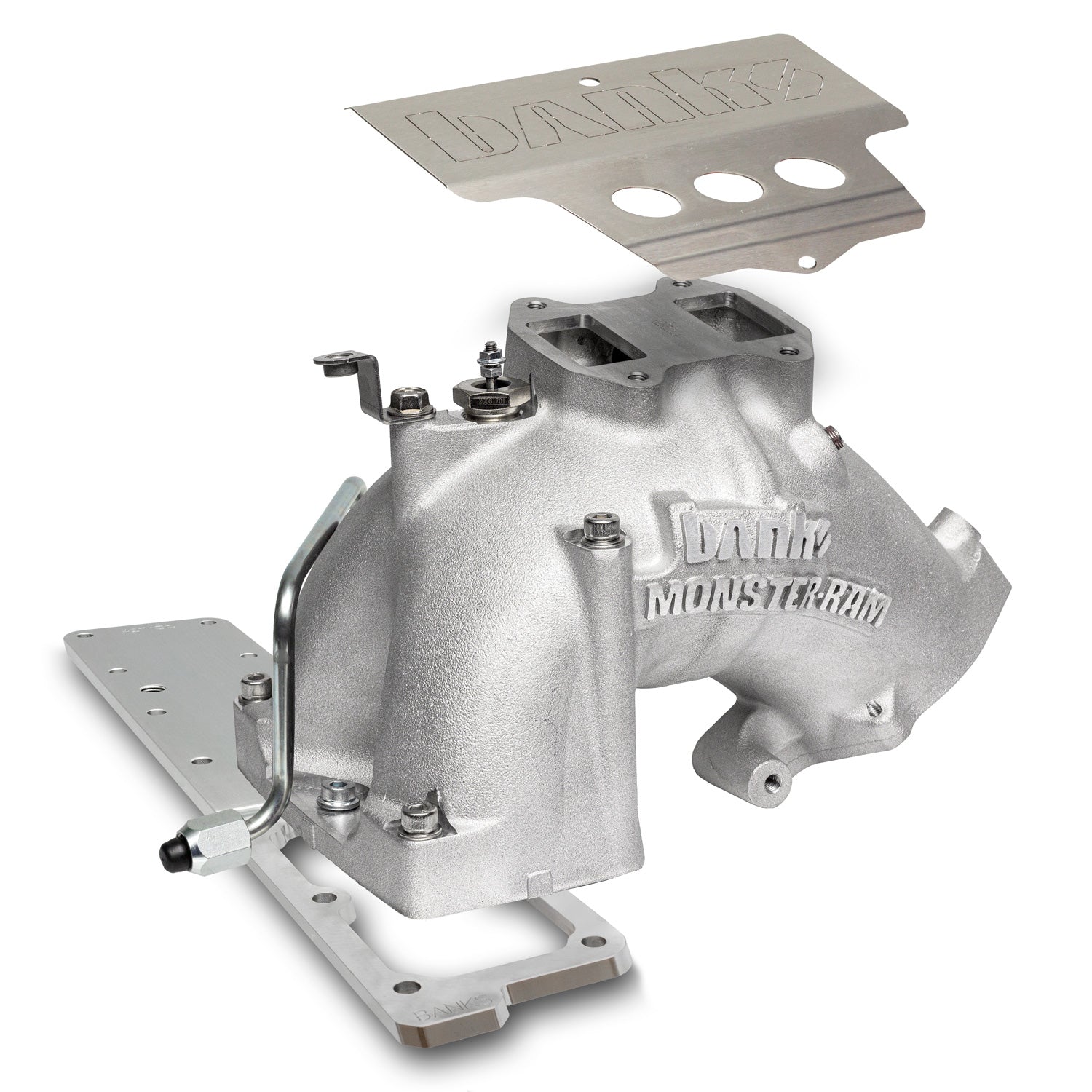 Monster-Ram Intake for 2007-2025 Ram 3500-5500 Chassis Cabs in Natural Finish