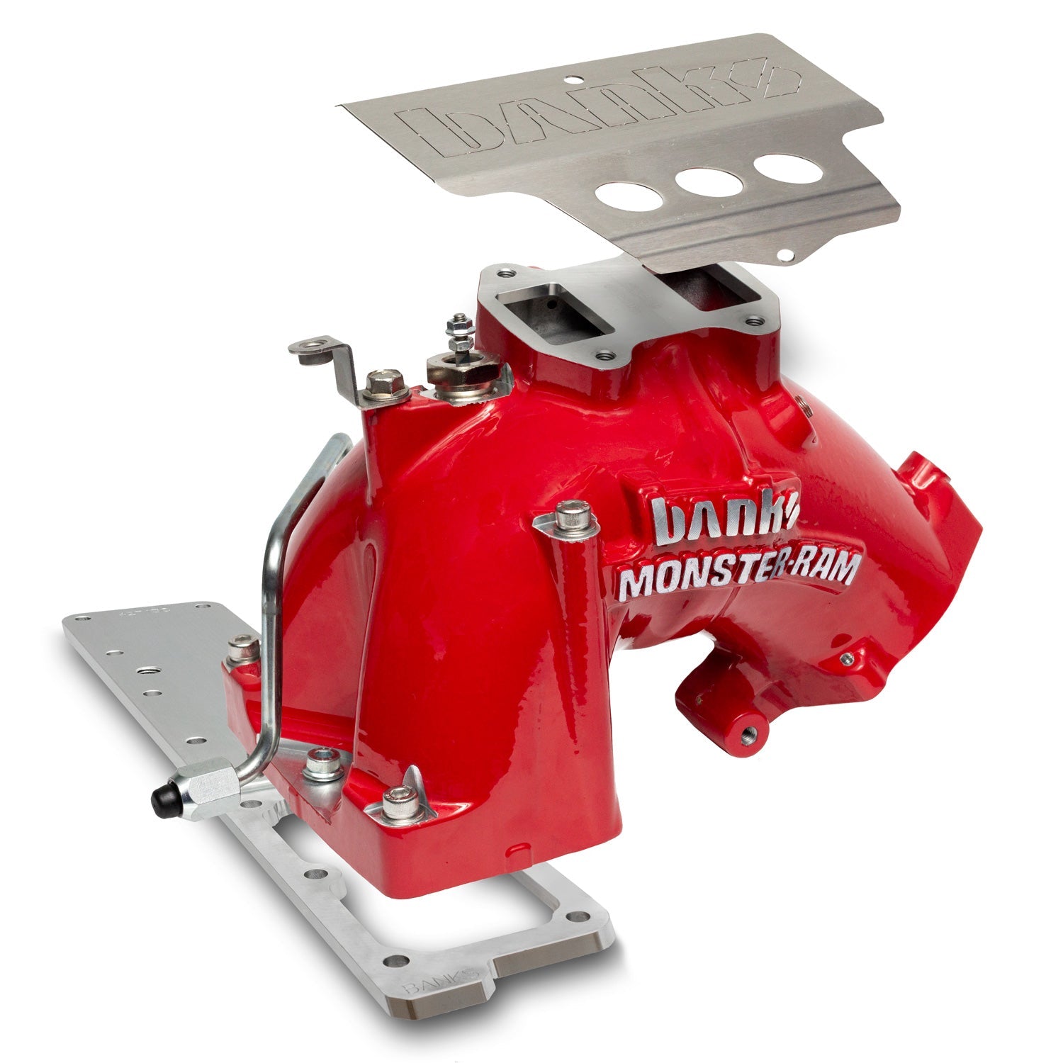 Monster-Ram Intake for 2007-2018 Ram 3500-5500 Chassis Cabs in Red