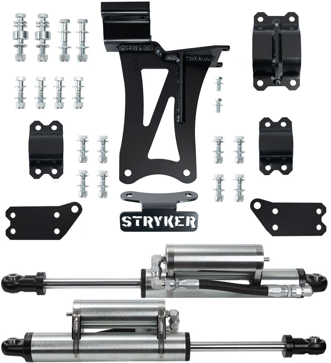 2023 to 2026 F450 F550 Super Duty Dual Steering Stabilizer - V1