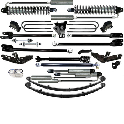 TUBE LONG ARM 12" F250 F350 4-LINK LIFT KIT 2011-2016 SUPER DUTY 4WD