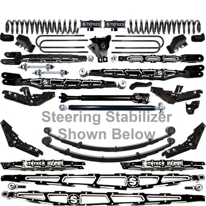 LONG ARM 12" F250 F350 4-LINK LIFT KIT 2011-2016 SUPER DUTY