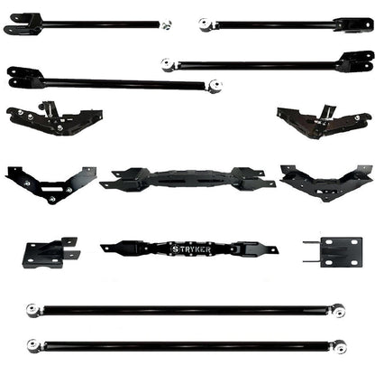 7" to 14" F250 F350 TUBE LONG ARM 4-Link Lift Upgrade for 2017-2022 Super Duty