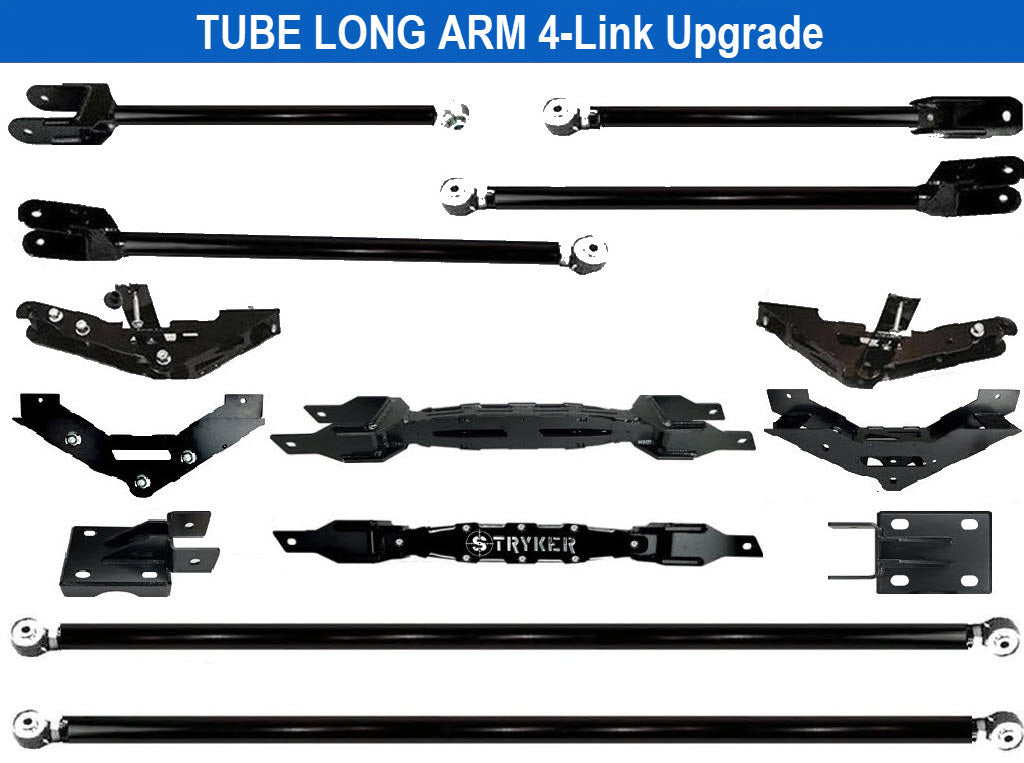 7" to 14" F450 TUBE LONG ARM 4-Link Lift Upgrade for 2023 to 2026 Super Duty