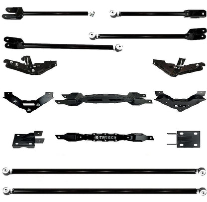 7" to 14" F250 F350 TUBE LONG ARM 4-Link Lift Upgrade for 2023 to 2025 Super Duty