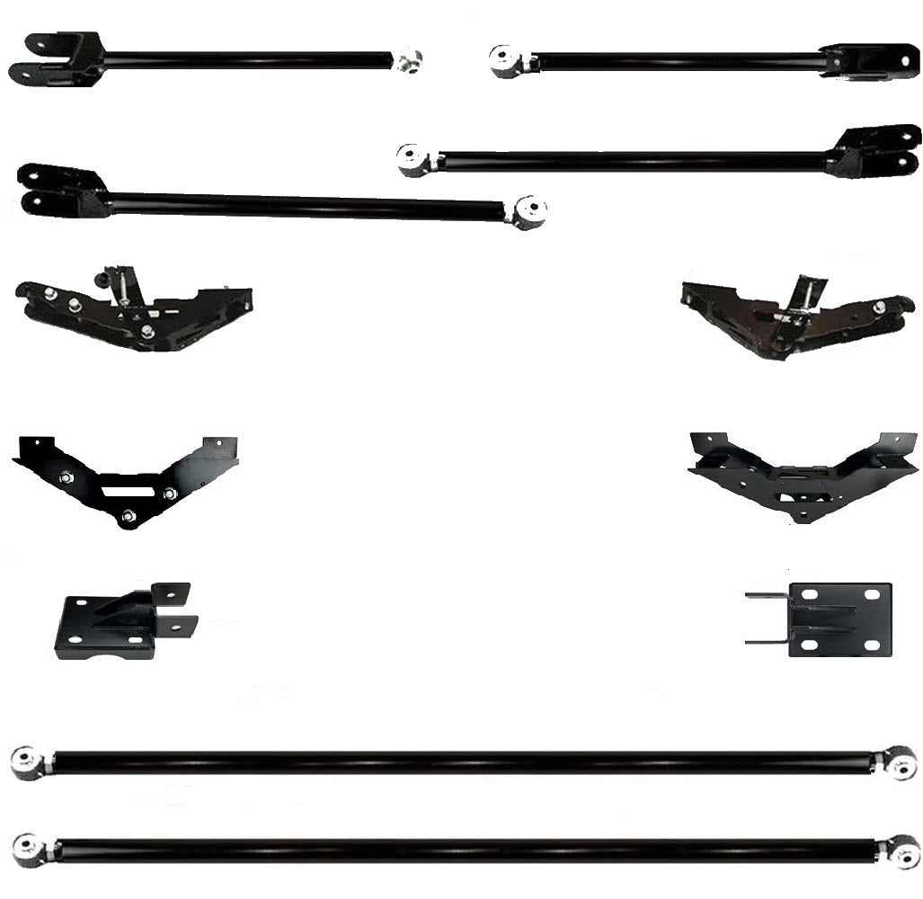 7" to 14" F450 TUBE LONG ARM 4-Link Lift Upgrade for 2023 to 2026 Super Duty