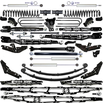 LONG ARM 12" F450 4-LINK LIFT KIT 2023 to 2026 SUPER DUTY