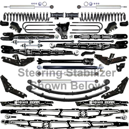 LONG ARM 12" F450 4-LINK LIFT KIT 2023 to 2026 SUPER DUTY