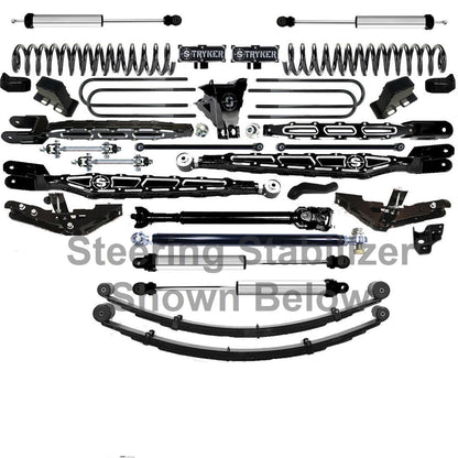 LONG ARM 12" F450 4-LINK LIFT KIT 2023 to 2026 SUPER DUTY