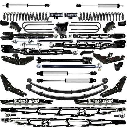 LONG ARM 12" F450 4-LINK LIFT KIT 2023 to 2026 SUPER DUTY