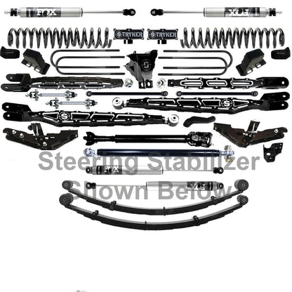 LONG ARM 12" F450 4-LINK LIFT KIT 2023 to 2026 SUPER DUTY
